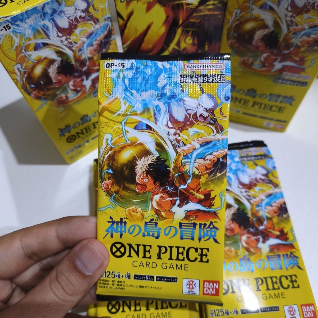 Booster Box Kartu One Piece TCG OP15 OP-15 Booster Pack / Booster Box Adventure on KAMI’s Island The