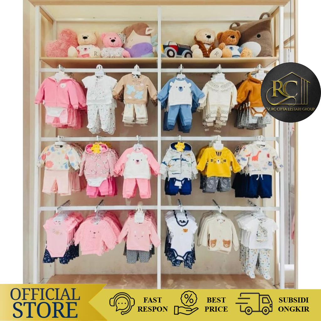 Rak Display Baju Anak Rak Baju Anak Rak Distro Baju Anak