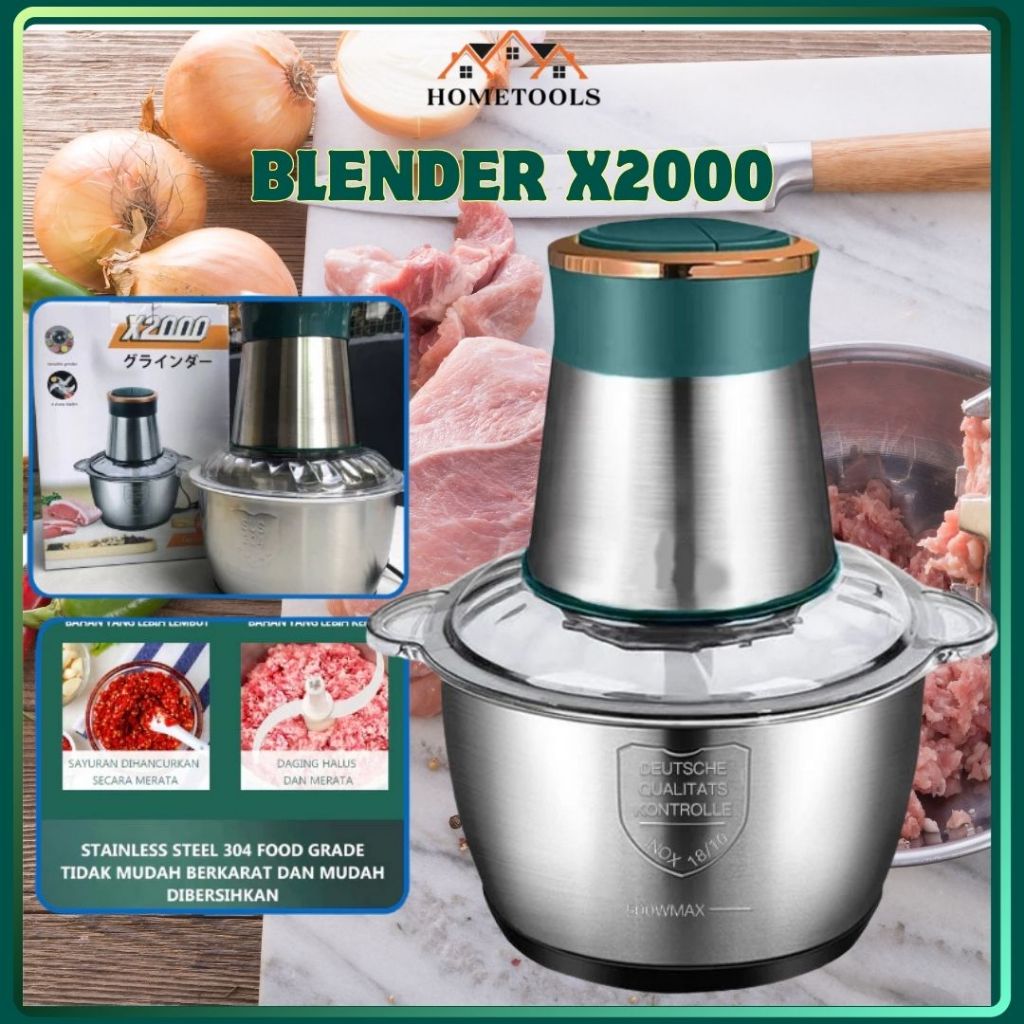 Penggiling daging X2000 sayur-mayur buah/ Blender multifungsi