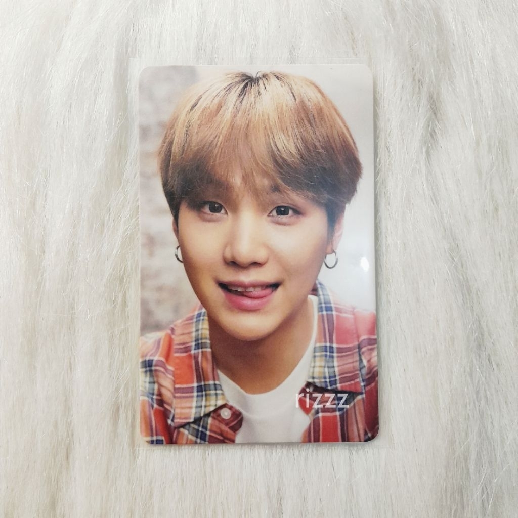 PC PHOTOCARD SUGA SAMSUNG SULET SUGA MELET YOONGI