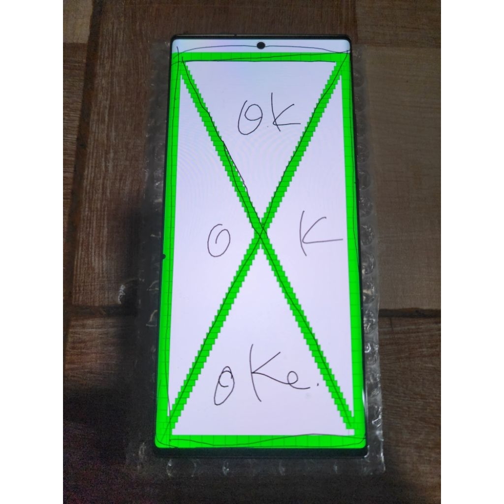 LCD samsung Note 20 ultra original copotan mulus normal