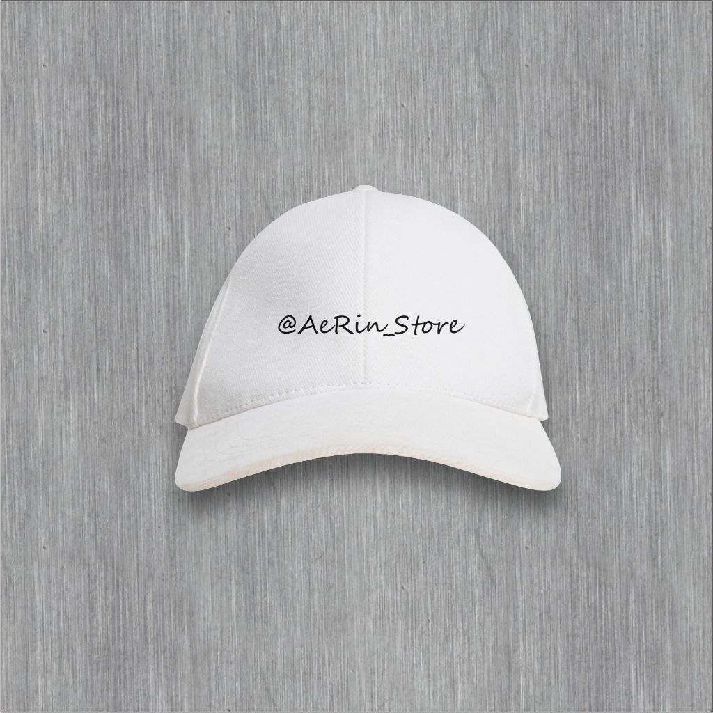Mockup Topi Editable Corel Draw