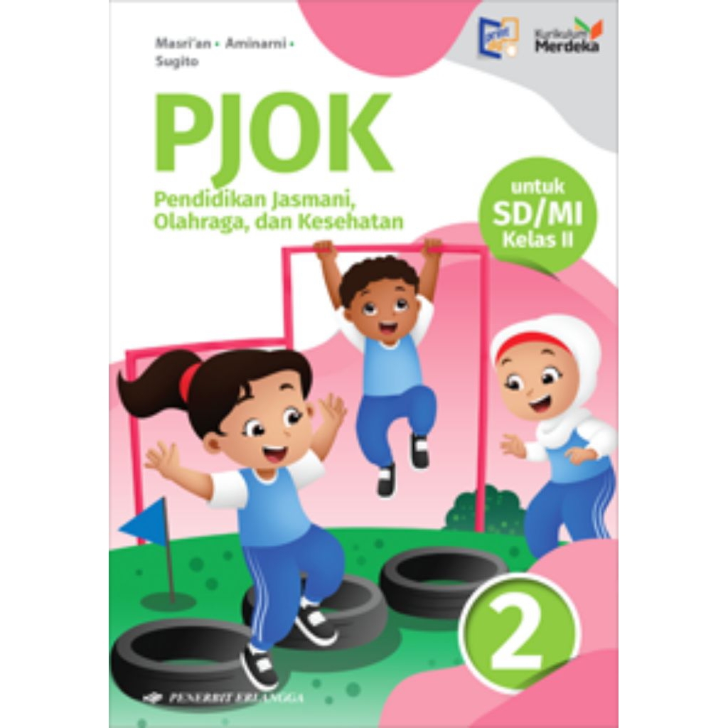 BUKU PJOK KELAS 2 SD KURIKULUM MERDEKA/ERLANGGA