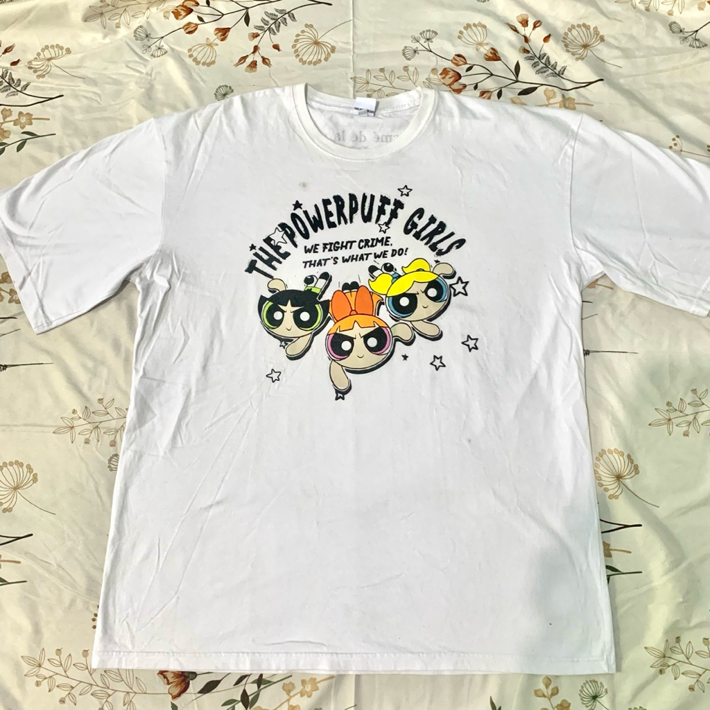 preloved ADLV kolaborasi The Powerpuff Girls XXL