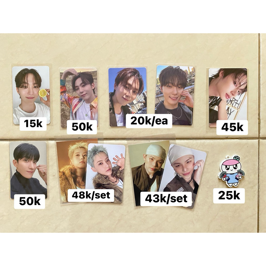 photocard pc seventeen hoshi seungkwan dk dino woozi jun heaven season greeting 2026 carat membershi