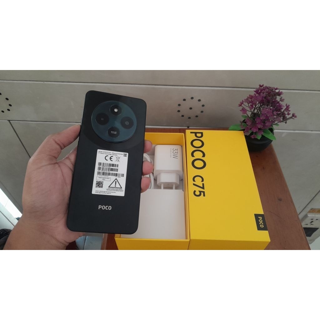 [AzamMediaPonsel] POCO C75 Ram 8/256GB Second Berkualitas