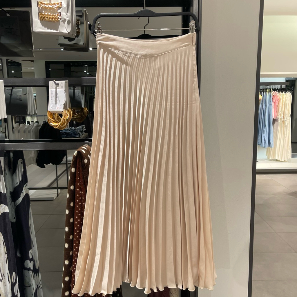 Rok Midi Rempel ZARA Jastip (jasa titip)