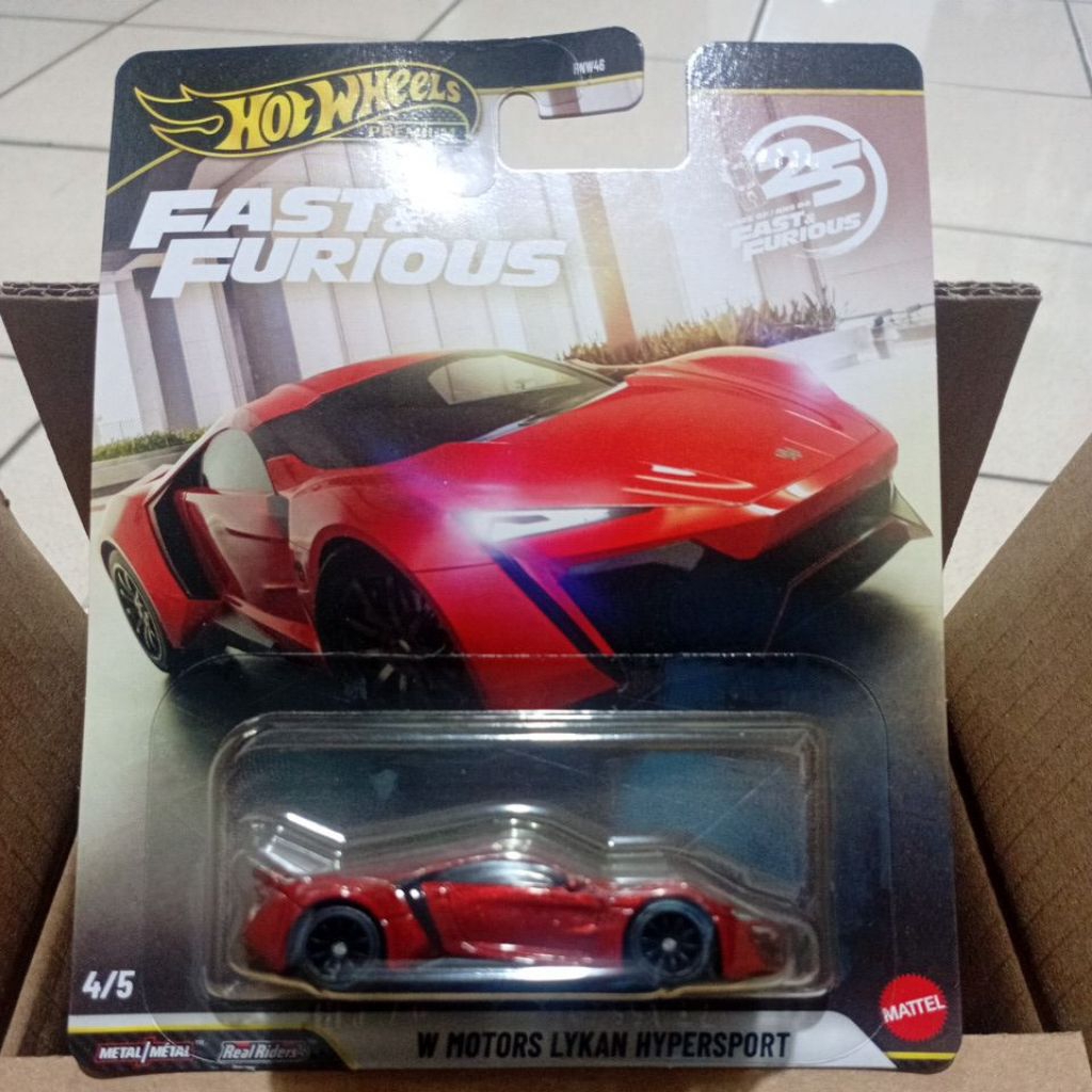 hot wheels fast and furious lykan hypersport