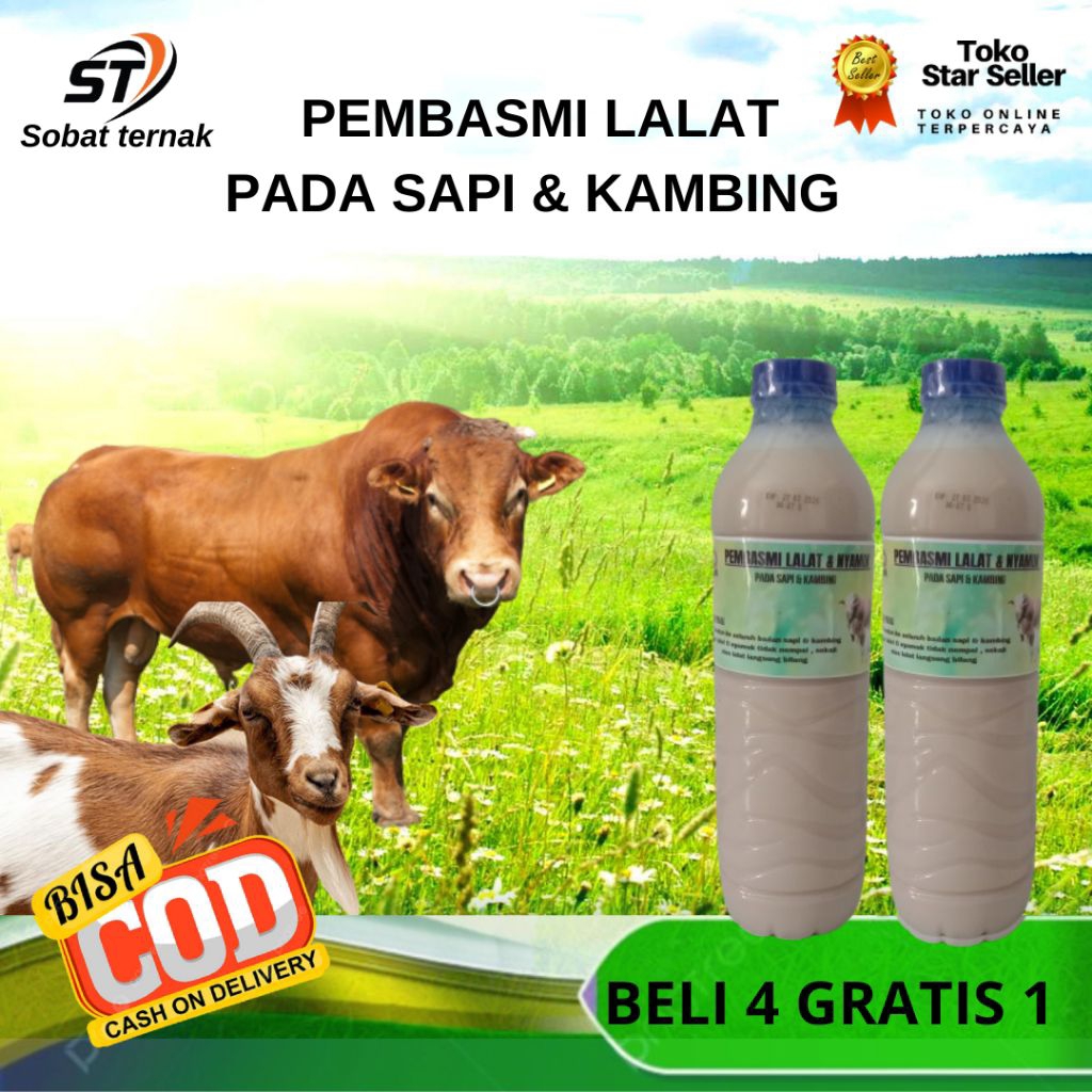 OBAT LALAT SAPI PEMBASMI LALAT NYAMUK PADA SAPI & KAMBING