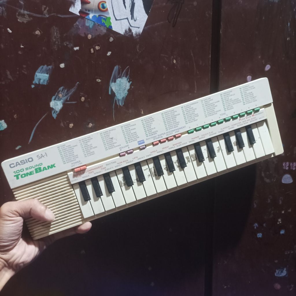 piano keyboard Casio Sa1
