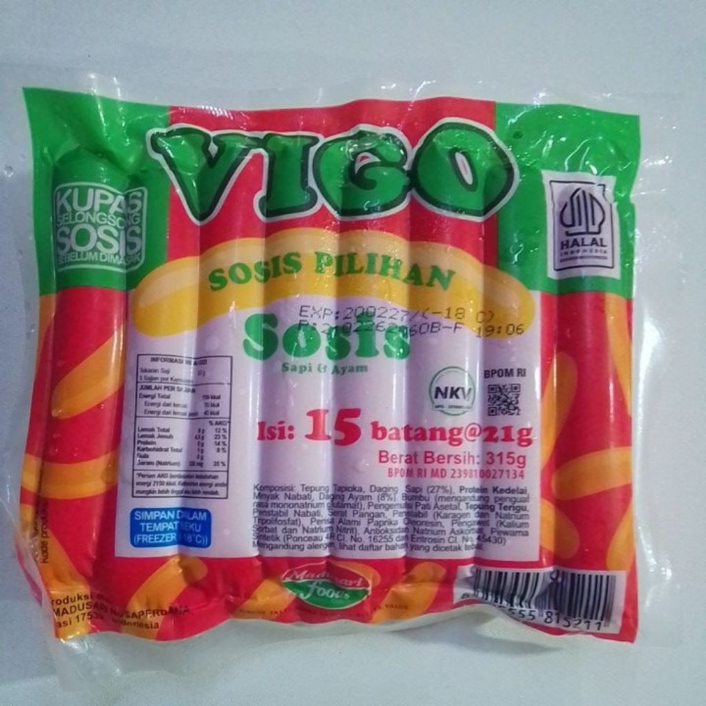 sosis Vigo isi 15pcs