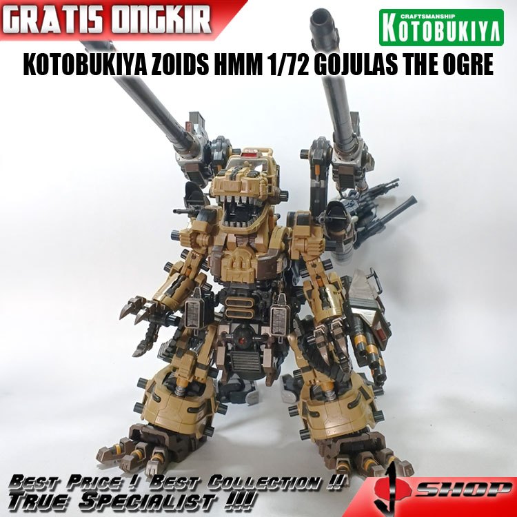 KOTOBUKIYA ZOIDS HMM 1/72 GOJULAS THE OGRE KOTO519