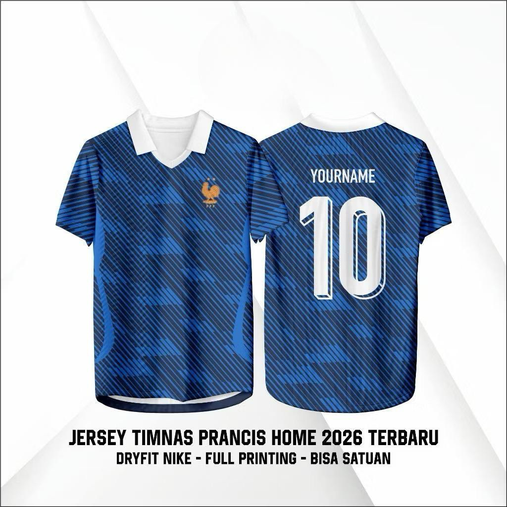 JERSEY TIMNAS prancis TERBARU 2026