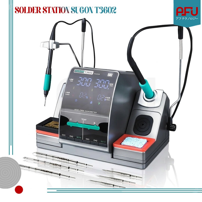 Solder Station Sugon T3602 2 Gagang C115 dan C210