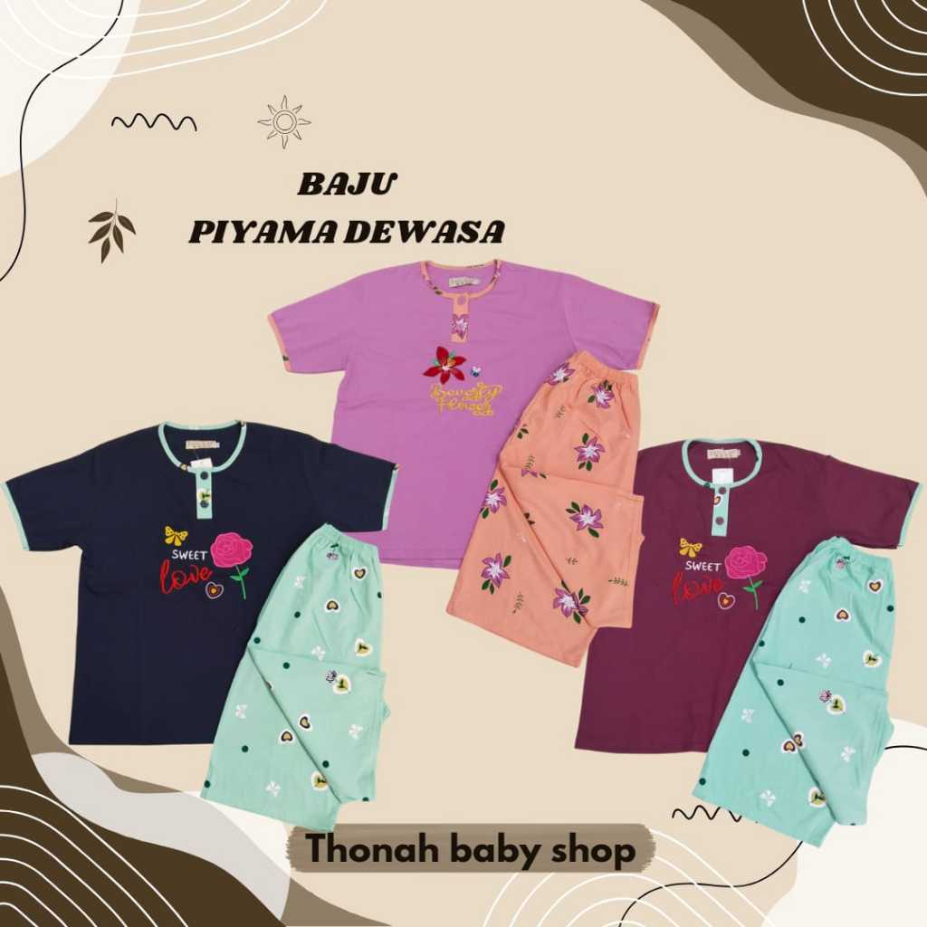 DAILILAN 3/4 JUMBO | BAJU TIDUR JUMBO | BAJU TIDUR DAILILAN MURAH
