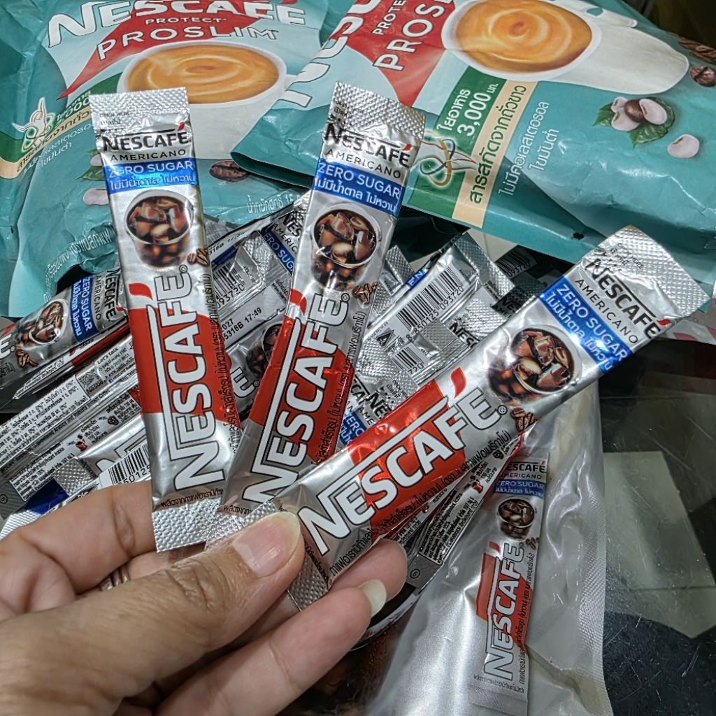 Nescafe Americano Zero Sugar Sachet - Kopi Nikmat Tanpa Gula