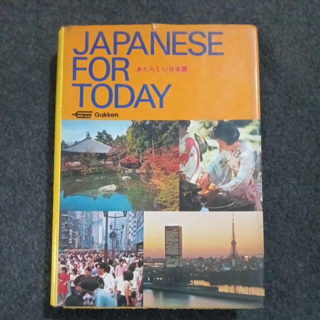 BUKU JAPANESE FOR TODAY - GAKKEN