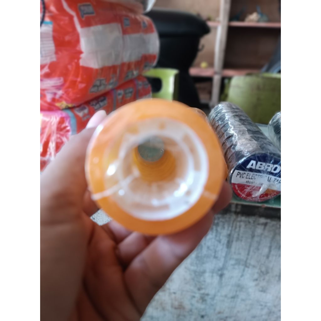 Solasi Kado Bening 12 Pcs - Perekat Kuat, Transparan, Mudah Dipotong
