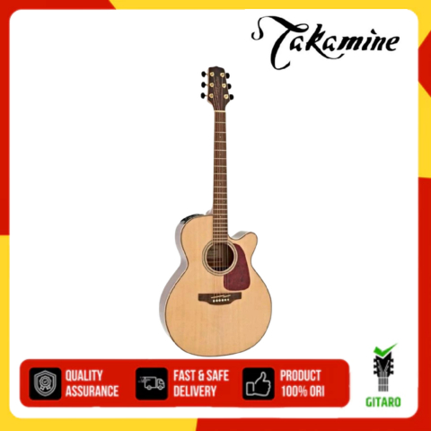 Gitar Akustik Elektrik Takamine GN93CE Natural Guitar Takamine GN 93 CE