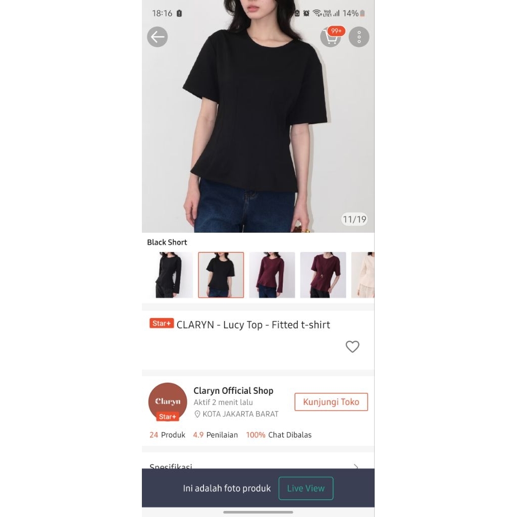 New Claryn Lucy Top