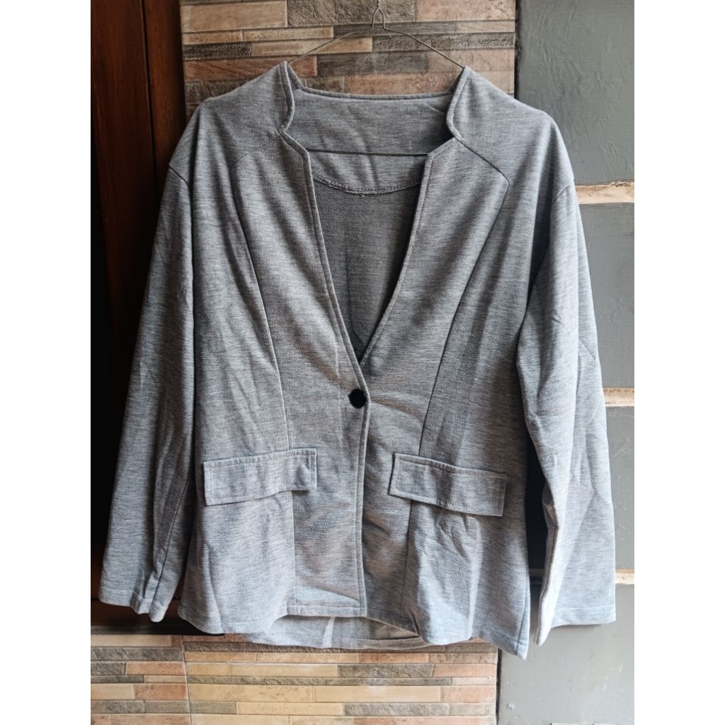 BLAZER WANITA KAOS TEBAL