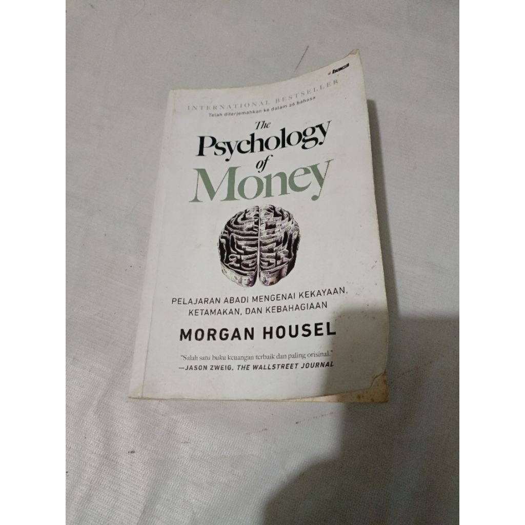 Buku The Psychology of Money Preloved Original | Kondisi Bagus | Best Seller Finansial
