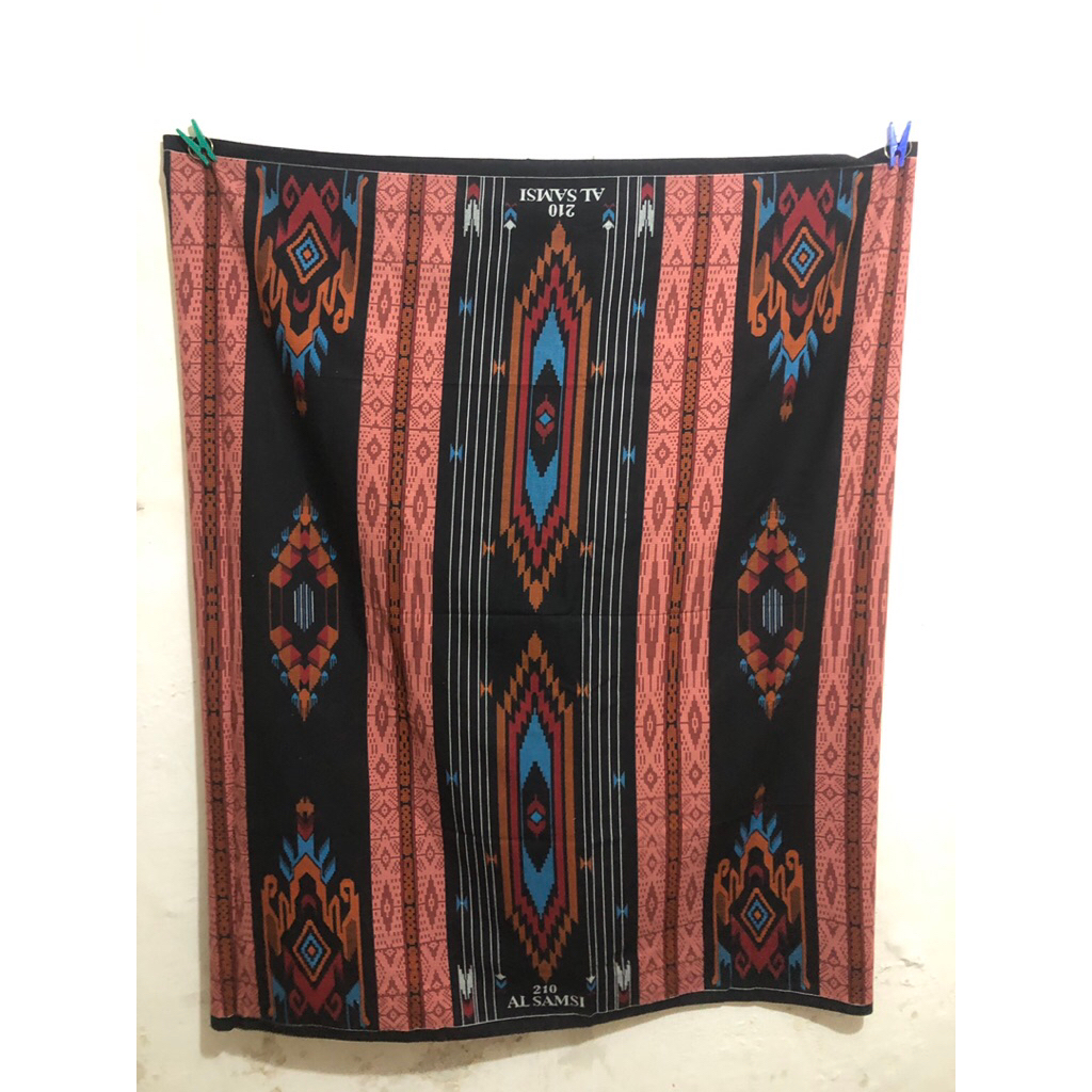 SARUNG GAJAH DUDUK, AL-SAMSI, DONGGALA BEKAS/PRELOVED SURABAYA