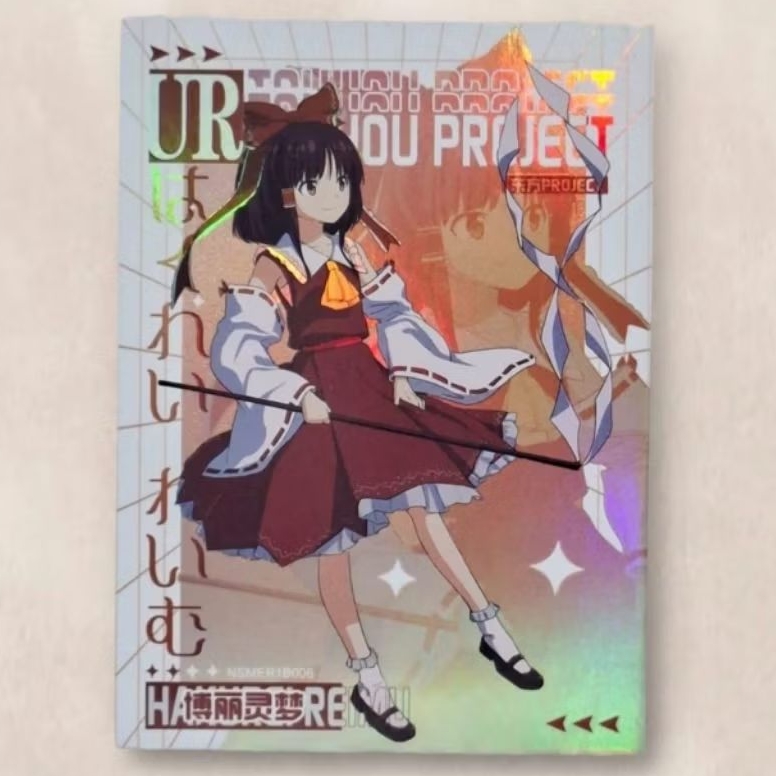 Kartu CCG Goddess Touhou Project Reimu Hakurei UR