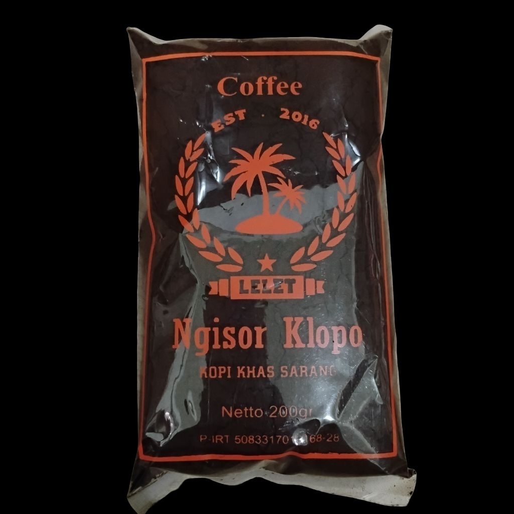 Kopi Granat 200 Gram| Kopi Lelet Khas Rembang