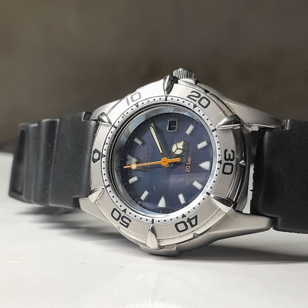 Jam tangan Citizen Oxy Divers Eco drive TOMEN 8512 L16380 Japan