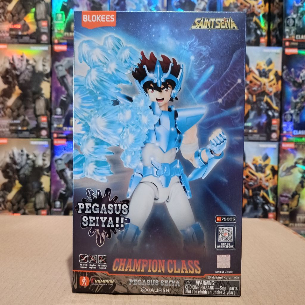 Blokees Saint Seiya Champion Class Pegasus Seiya 75005 - Blokees Figure Saint Seiya CC 04