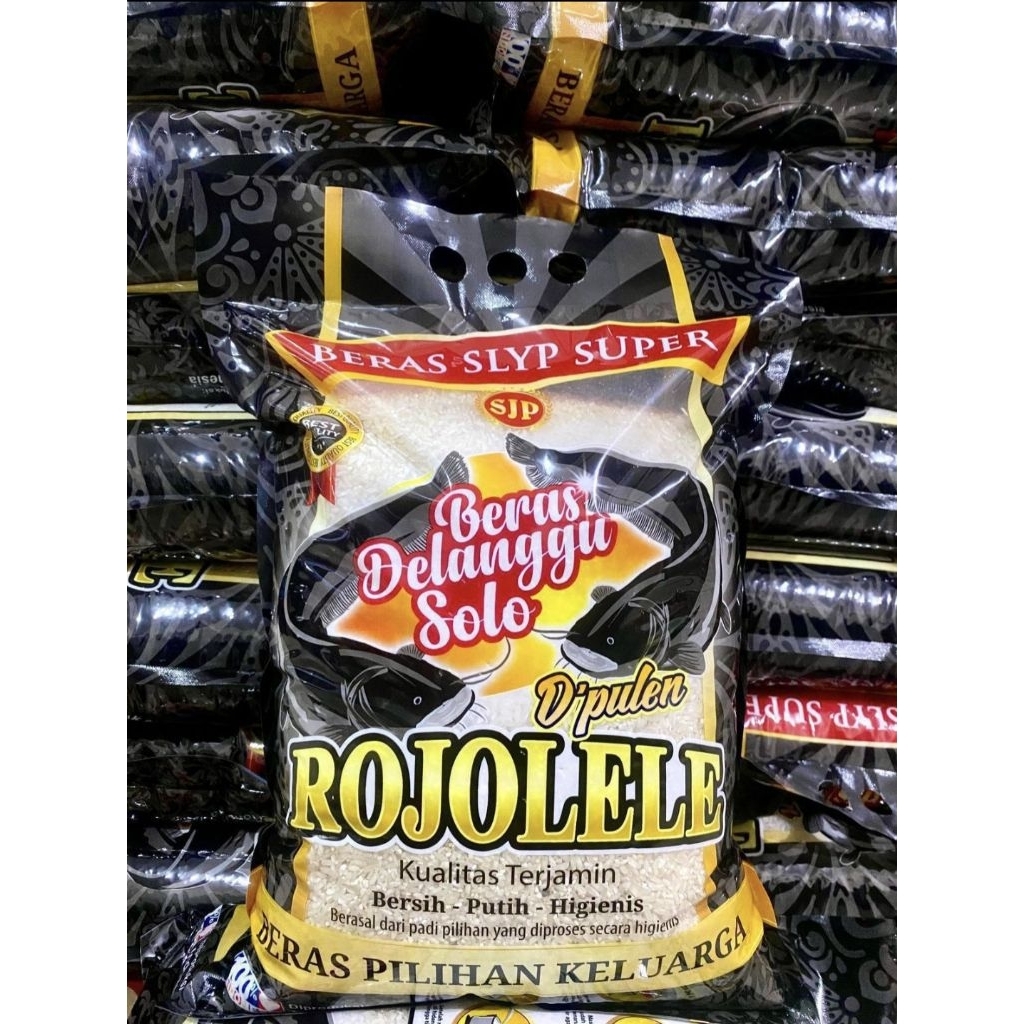 Beras Pulen Rojolele Hitam 5KG - Pulen, Bersih, Tanpa Bahan Berbahaya