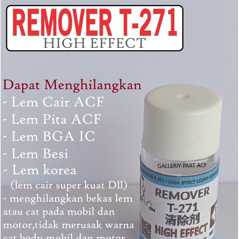 ACF Remover atau Pembersih Lem ACF Bonding 0