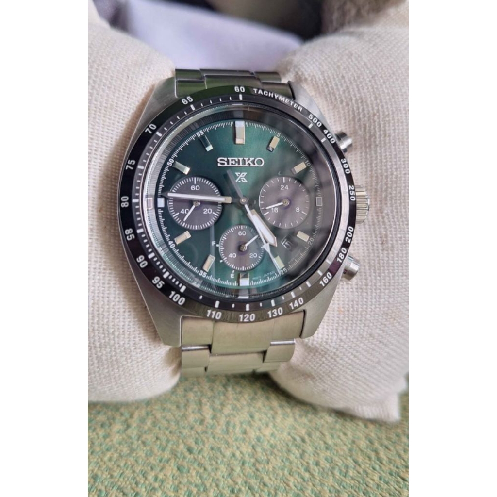 Jam tangan pria Seiko Prospex Speedtimer SSC933P1