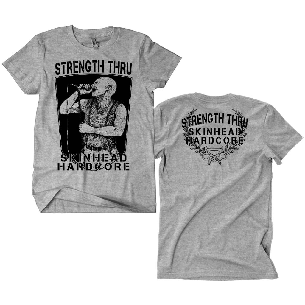 Kaos Band Skinhead Strength Thru - Skinhead Hardcore misty