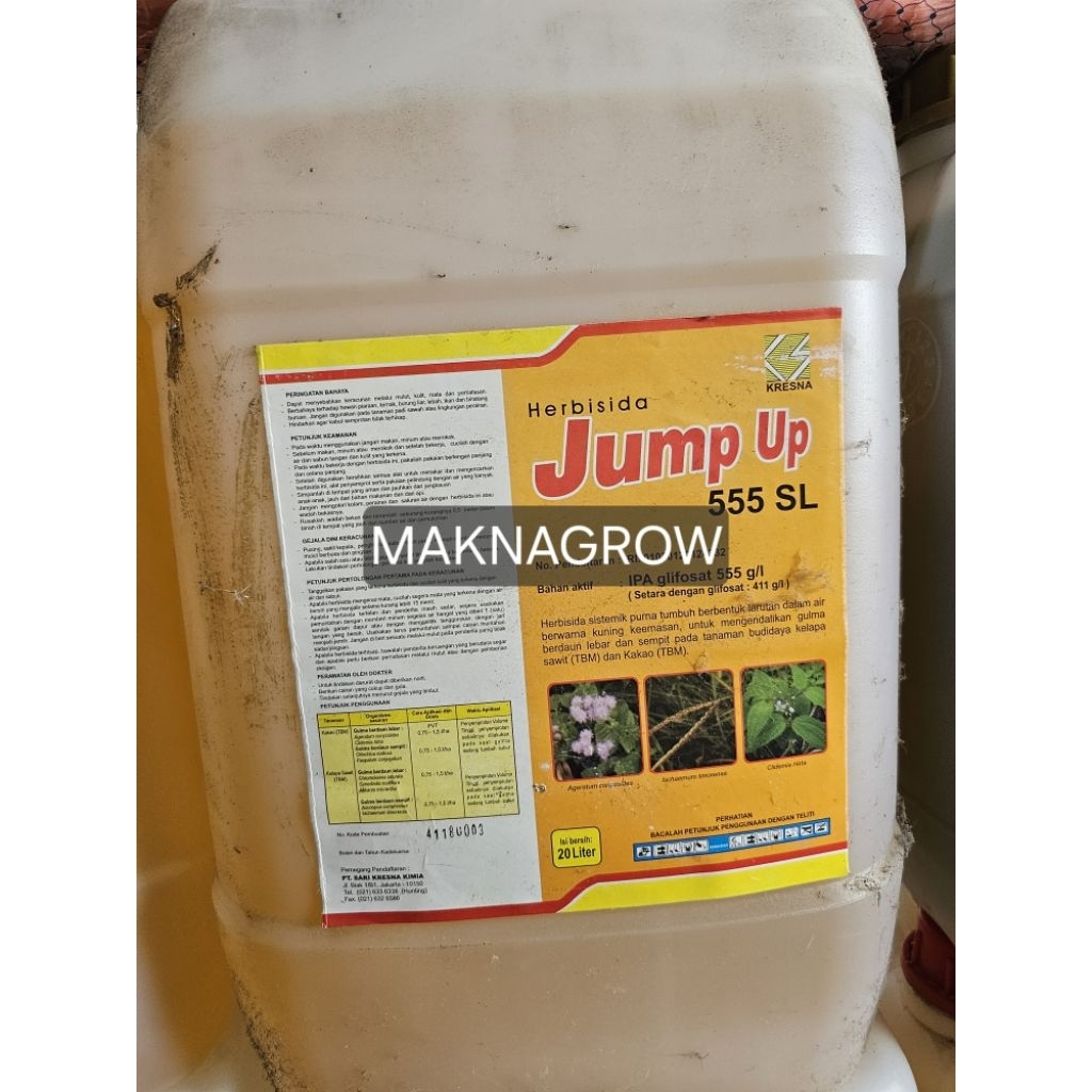 Herbisida JUMP UP 555 SL Racun rumput 20 liter