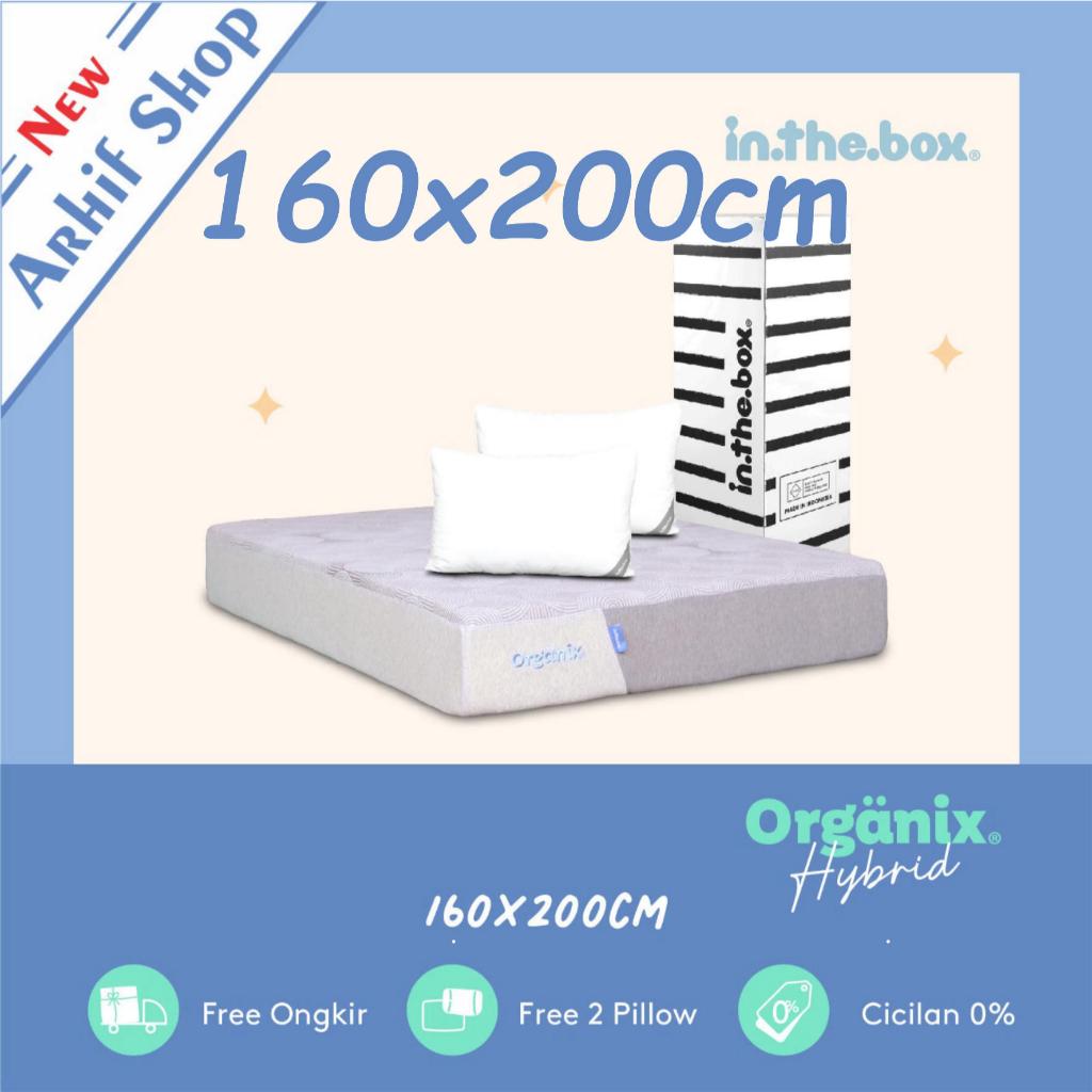 inthebox ORGANIX HYBRID 160x200x28 (Queen) Kasur Busa in the box