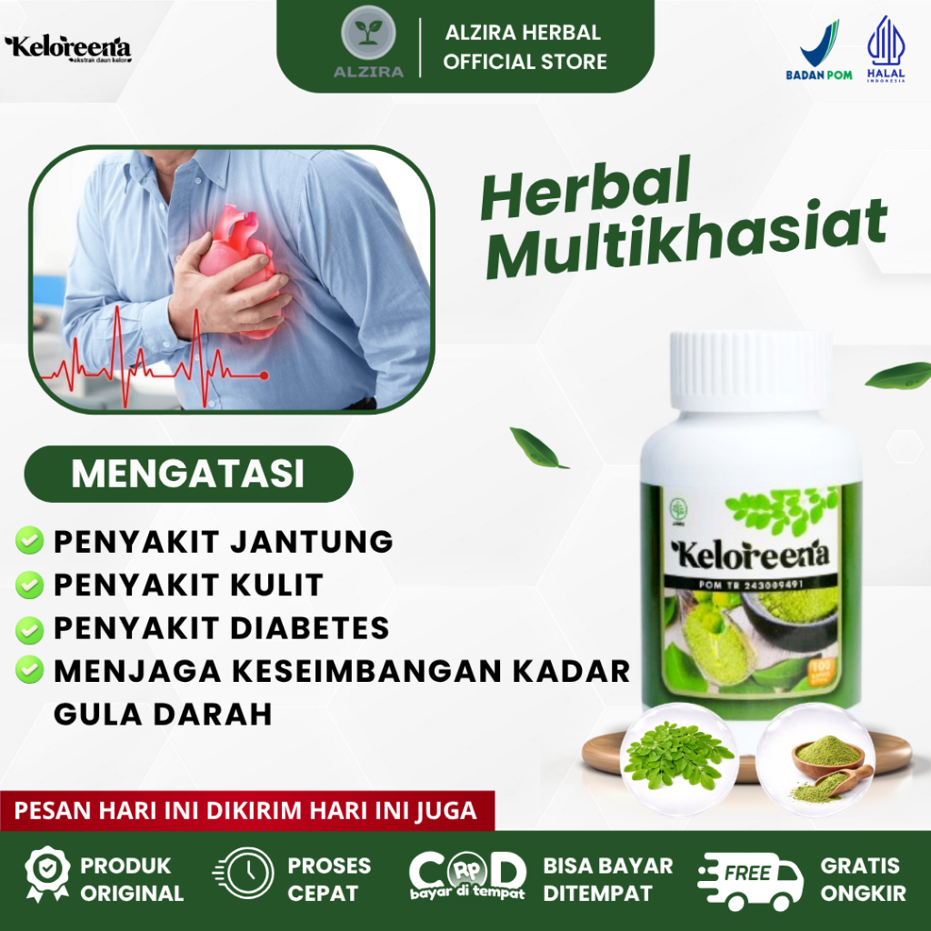 Alzira Herbal –  Obat Untuk Menjaga & Mengobati Pada Kulit, Mengobati Jantung & Mengobati Diabetes  