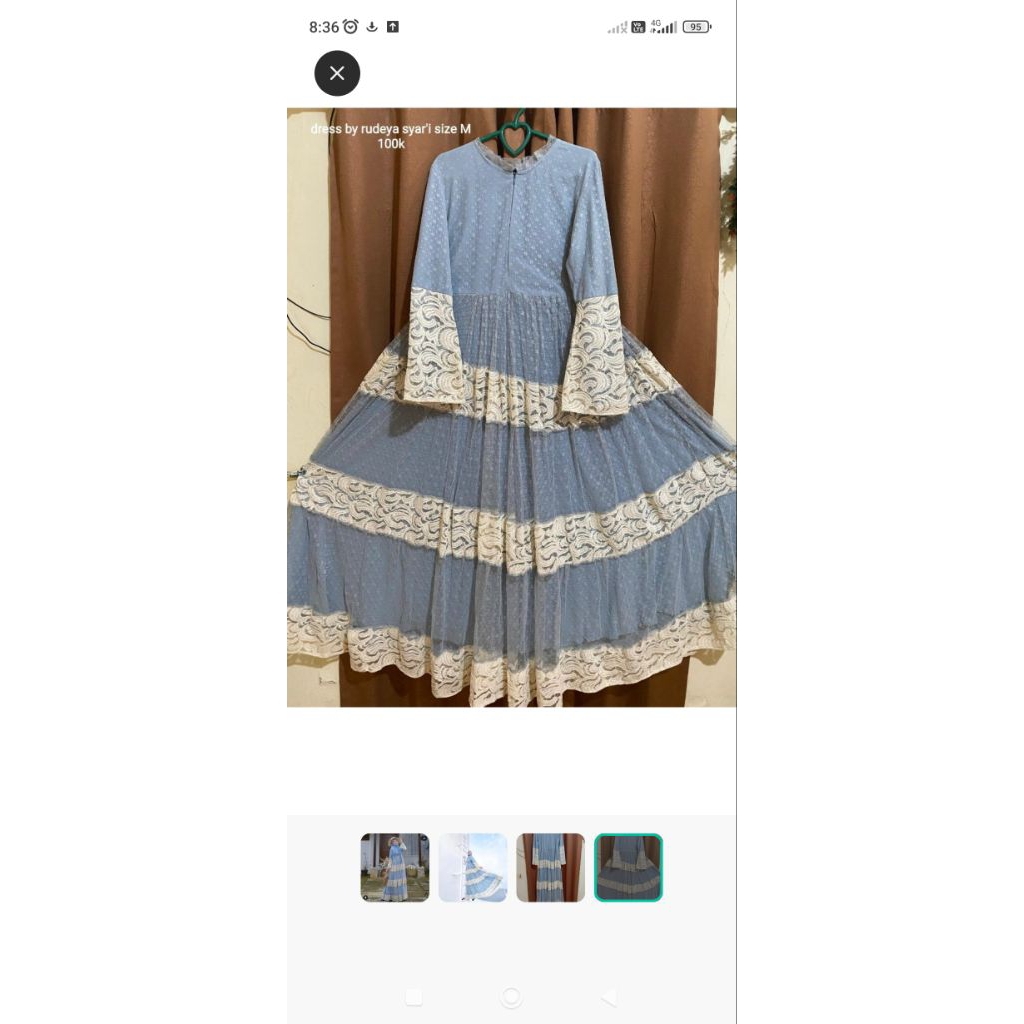 Nayla Dress by Rudeya Syar'i + adm 20%