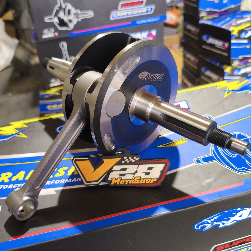 ATAKA Racing KRUK AS Crankshaft +4.85mm +6.75mm MX KING V1 V2 VIXION R15 OLD V2 XABRE MX NEW - Krek 