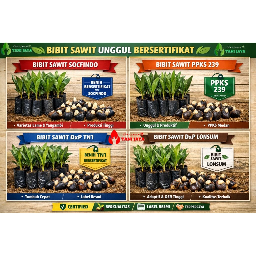 kertas minyak kecambah sawit original