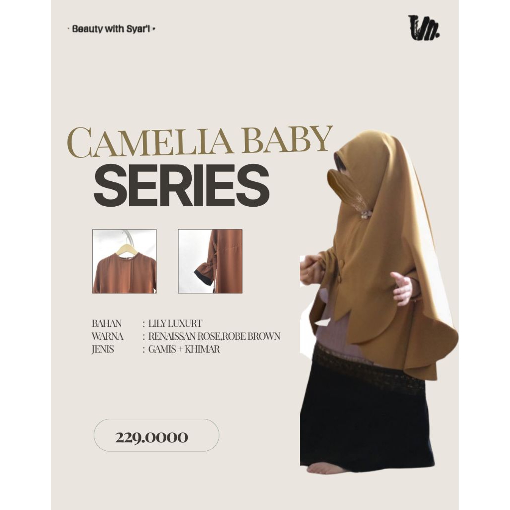 UMY - CAMELIA GAMIS BABY SERIES by ALFI HURAIYAH