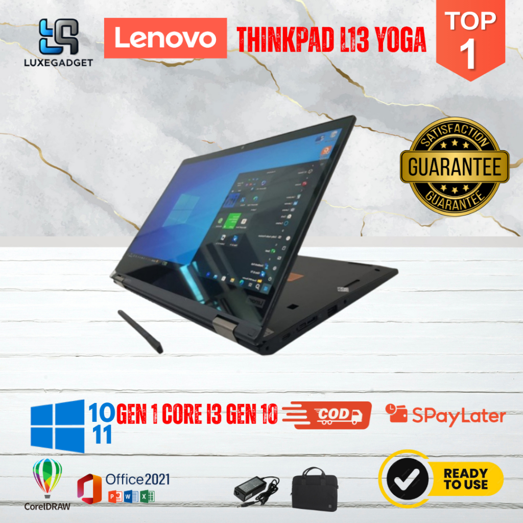 Lenovo ThinkPad X13 Yoga | L13 Yoga I5 Gen 11 Ram 16GB SSD 512GB
