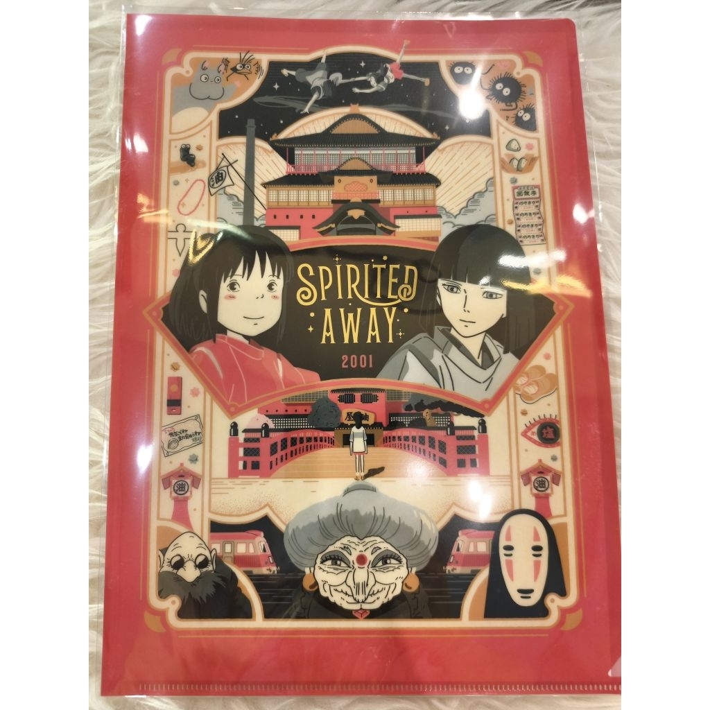 Map Original spirited away Ghibli merchandise