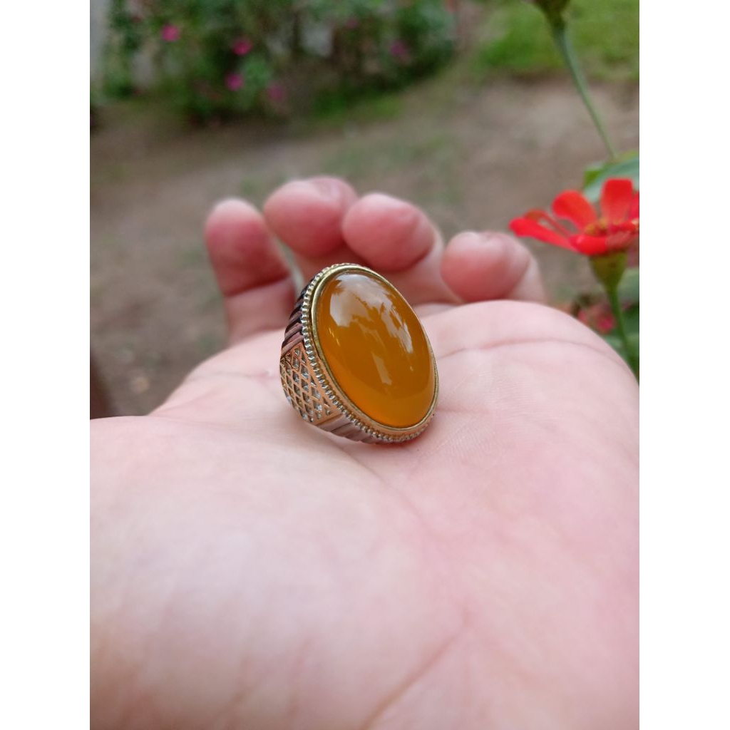 Batu akik cempaka Asli ( Real pict)