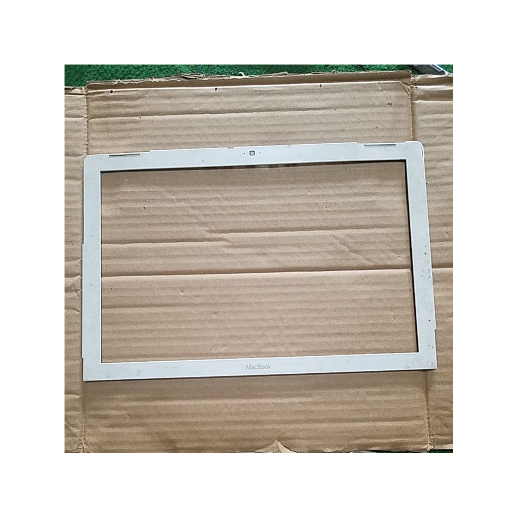 frame depan lcd led macbook white 2008 original