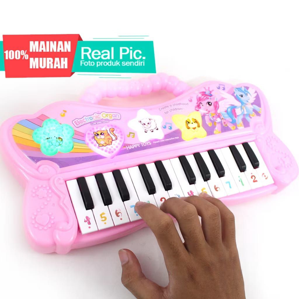 mainan anak piano anak orgen