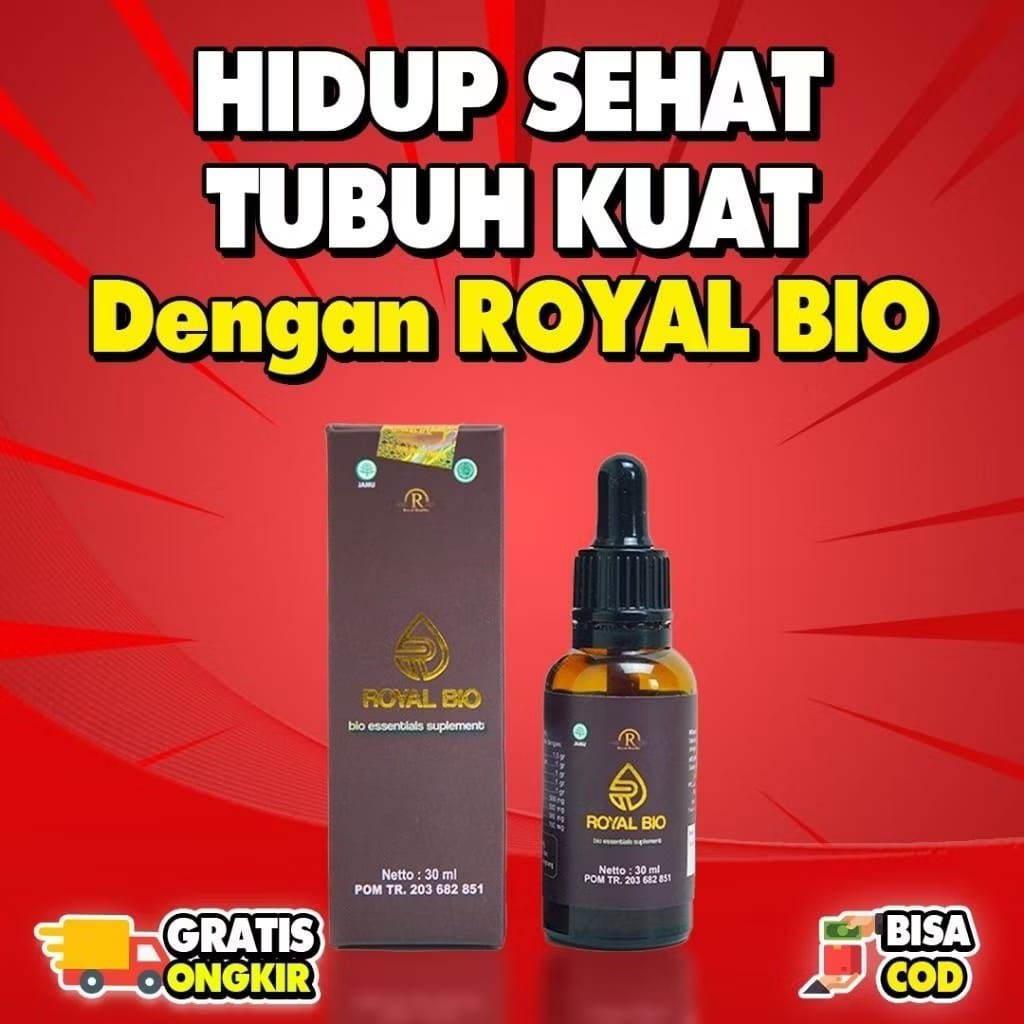 Royal Bio Asli Original Obat Cair Hipertensi Dan Kesehatan Jantung
