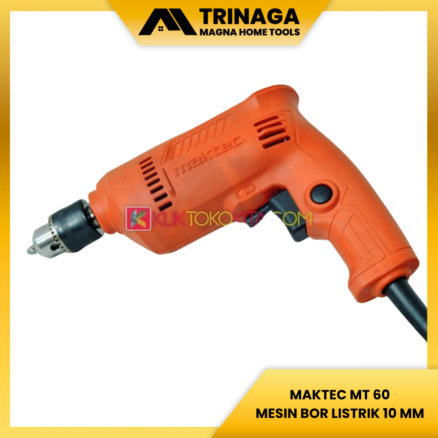 MESIN BOR LISTRIK MAKITA M0600B PENGGANTI MAKTEC 10MM MT60 [ORIGINAL]