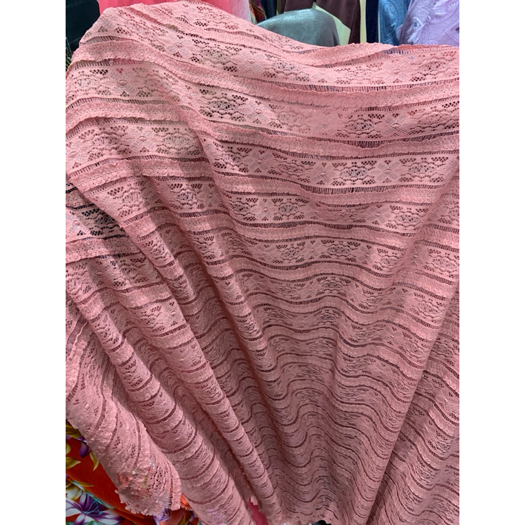 kain brokat stripe salur - kain brokat premium - kain brokat korea - kain brokat glitter